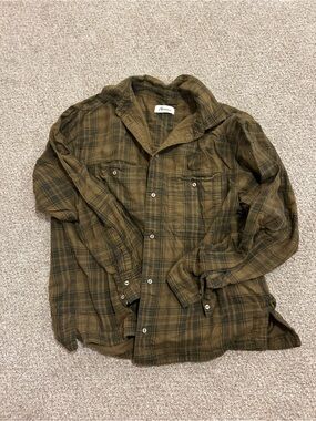 EUC Rowan Dallas Overzied Plaid Shirt